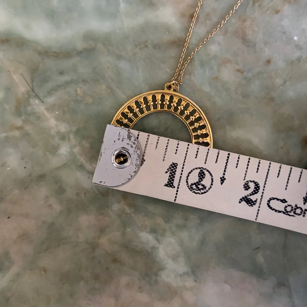 Tiffany & Co. Circular Gold Necklace - Picture 5 of 8